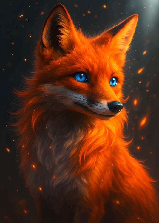 Majestic Fox Art 