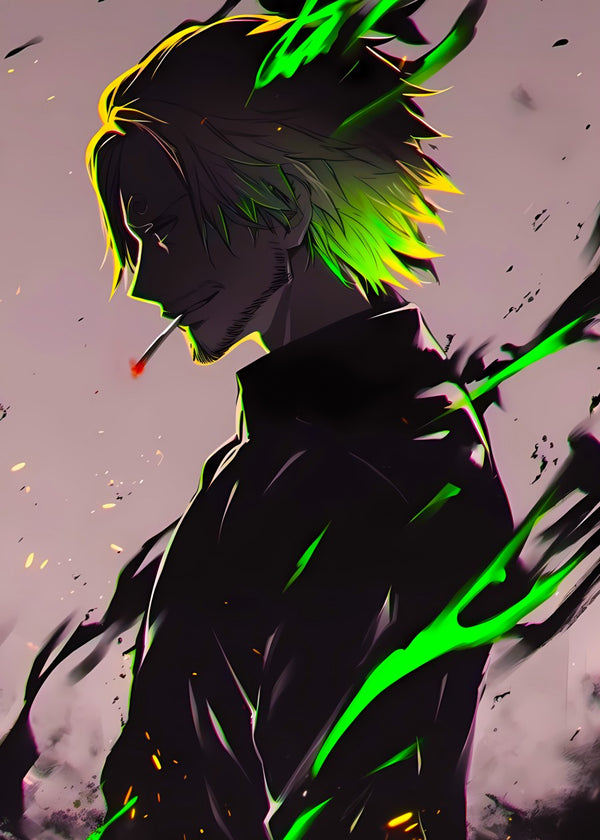 Sanji Shadow Flames