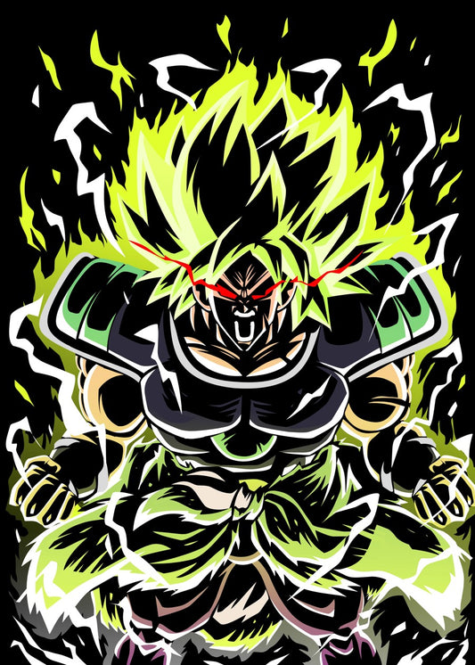 Broly super saiyan, Dragon ball