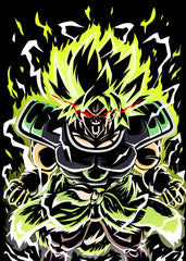 Broly super saiyan, Dragon ball