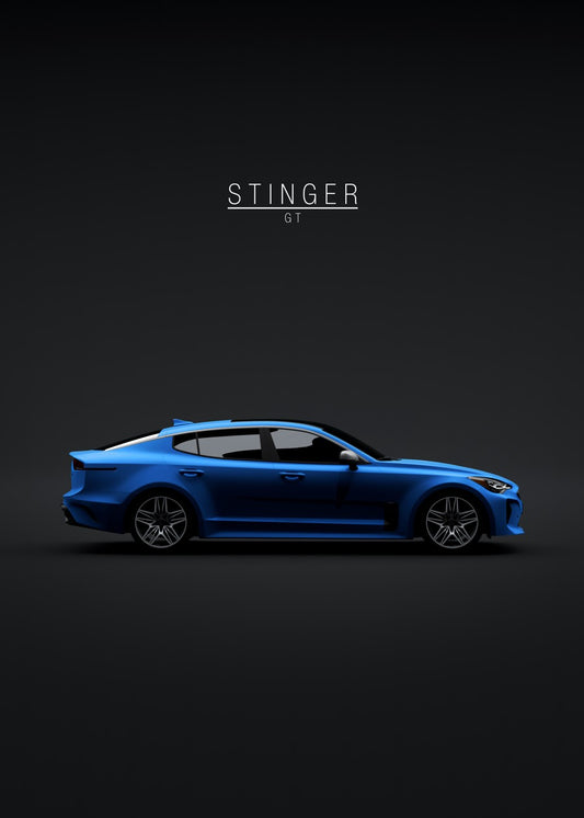 Kia Stinger GT 2022 Micro Blue