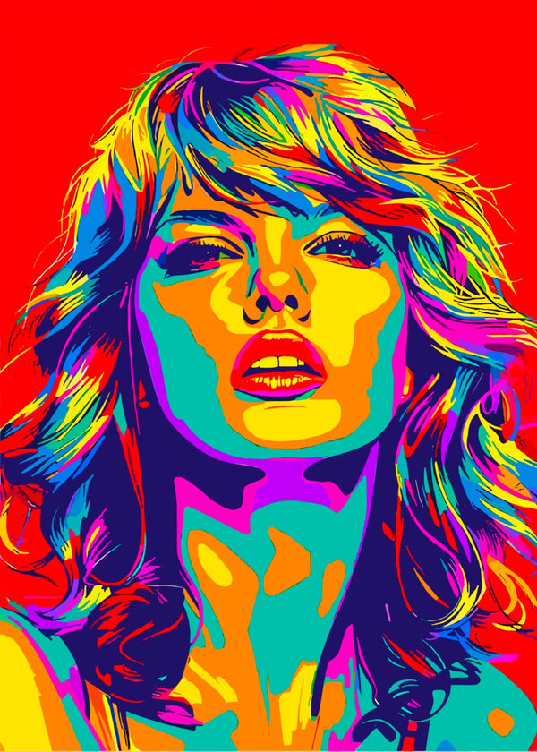 Taylor Swift Pop Art