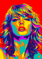 Taylor Swift Pop Art