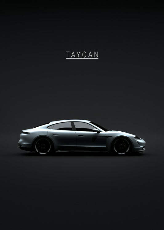 Porsche Taycan 2020 Frozen Gre