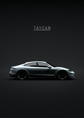 Porsche Taycan 2020 Frozen Gre