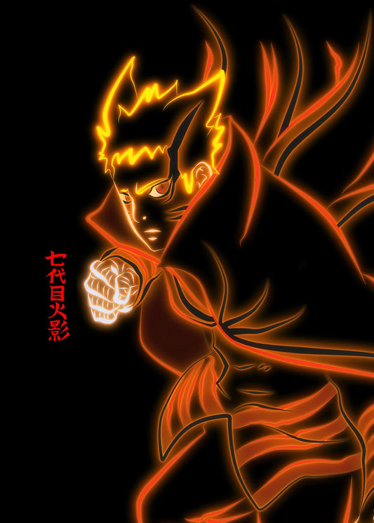 Baryon mode, Naruto