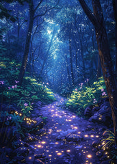 Whispers of Luminous Forest