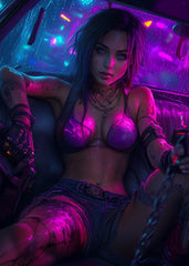 Neon Night Warrior