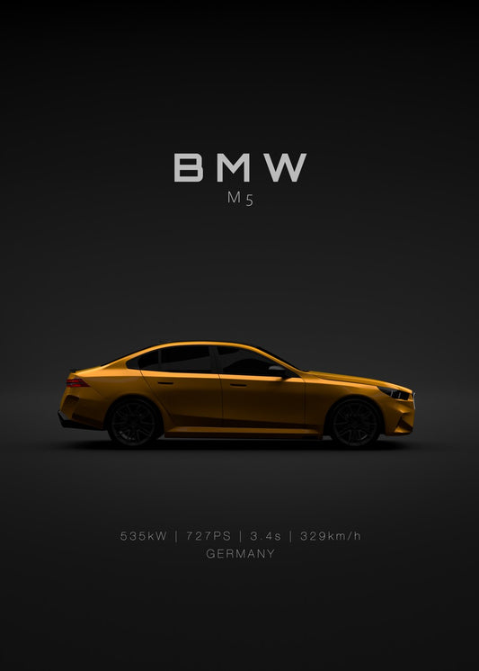 BMW M5 G90 2025 Orange Specs