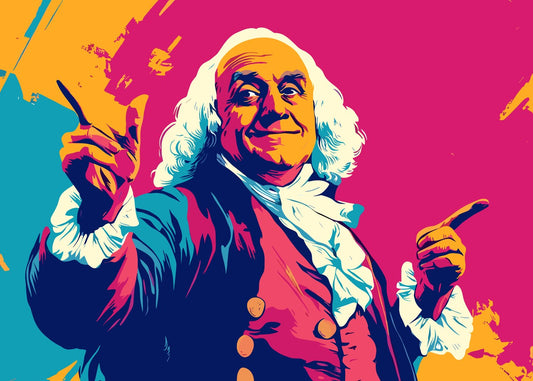 Benjamin Franklin Pop Art