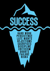 Success iceberg quote