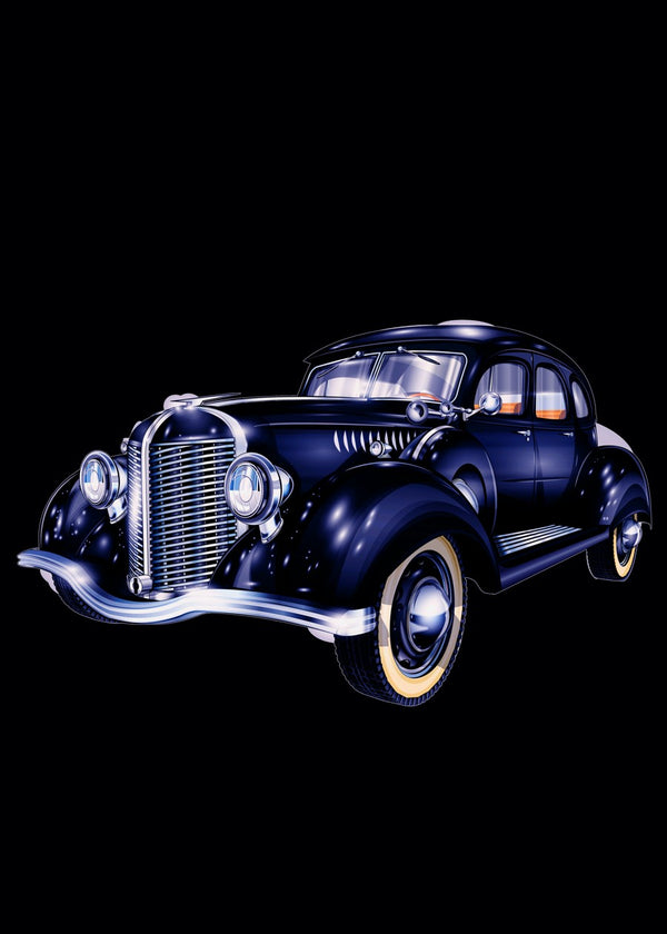 Classic Car Portrait Art