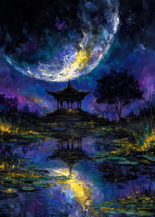 Serenity Under the Moon