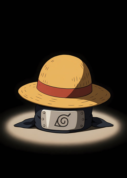 Straw Hat x Hidden Leaf, One Piece