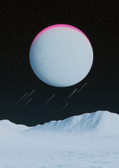 Neon Moon Over Ice