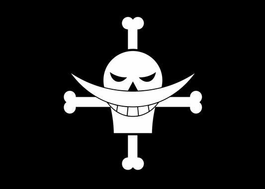 Whitebeard Pirates Flag, One Piece