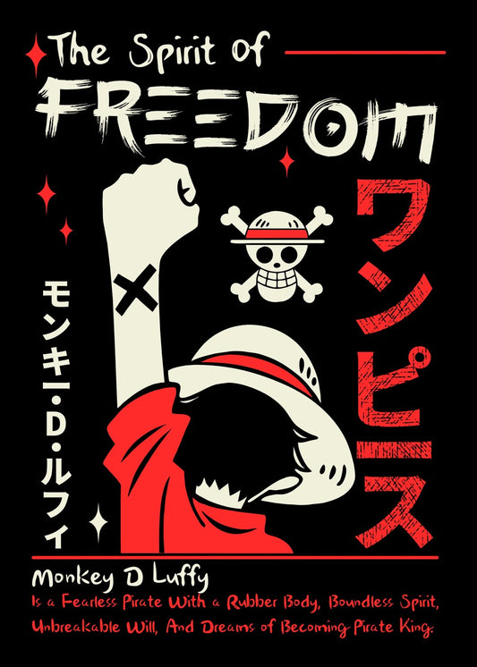 Monkey D Luffy, The Spirit of Freedom