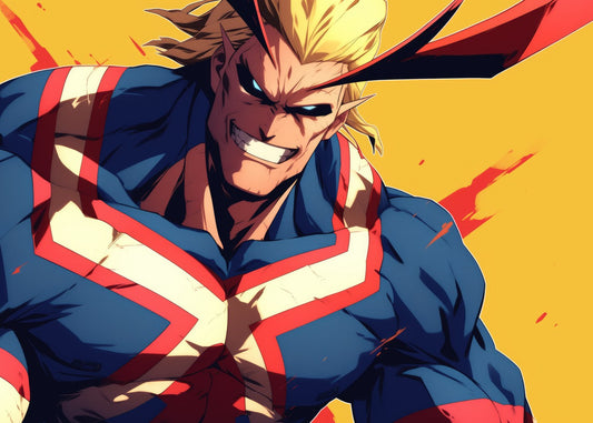 All might, My Hero Academia