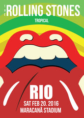Rolling Stones Rio 2016 Tropical