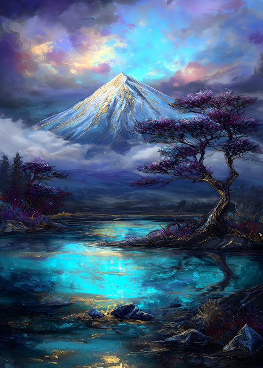 Tranquil Mountain Glow