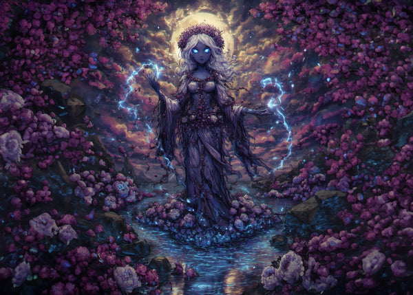 Enigmatic Blossom Sorceress
