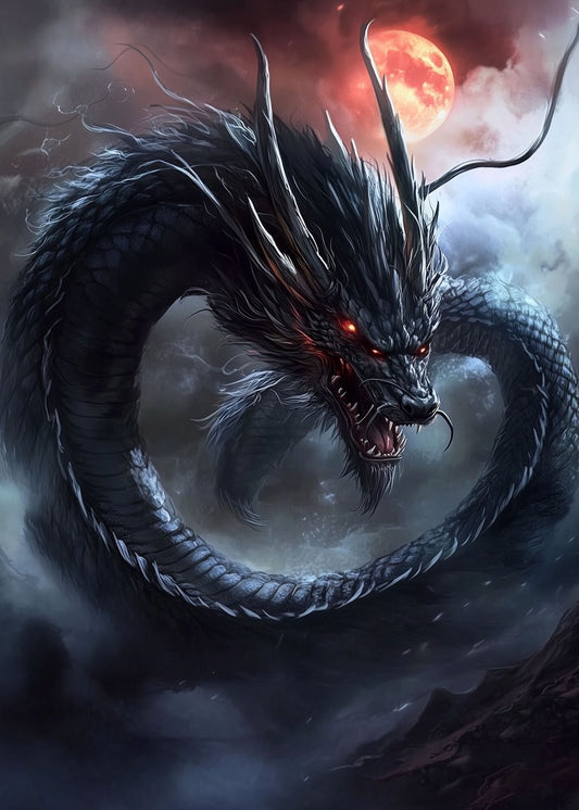 Dragon-headed serpent 