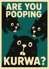 Pooping Bober Kurwa Meme