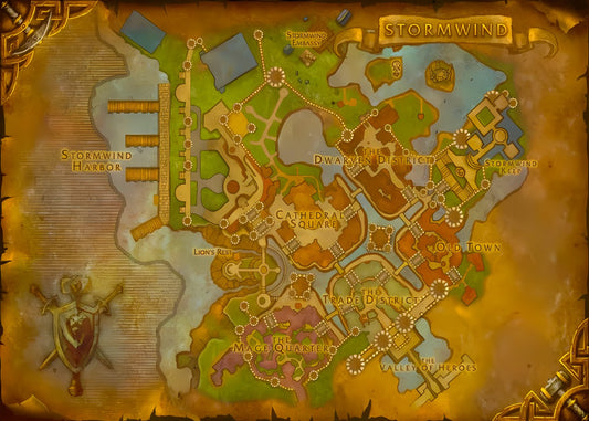 Maps Stormwind