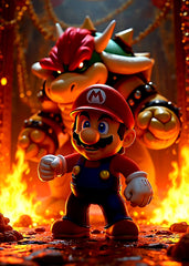 Super Mario Fire Flower Fury