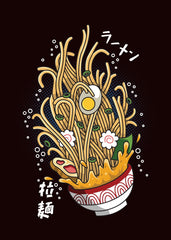 Ramen japanese food
