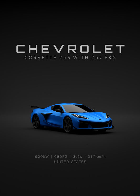 Chevrolet Corvette C8 Z06 Z07 