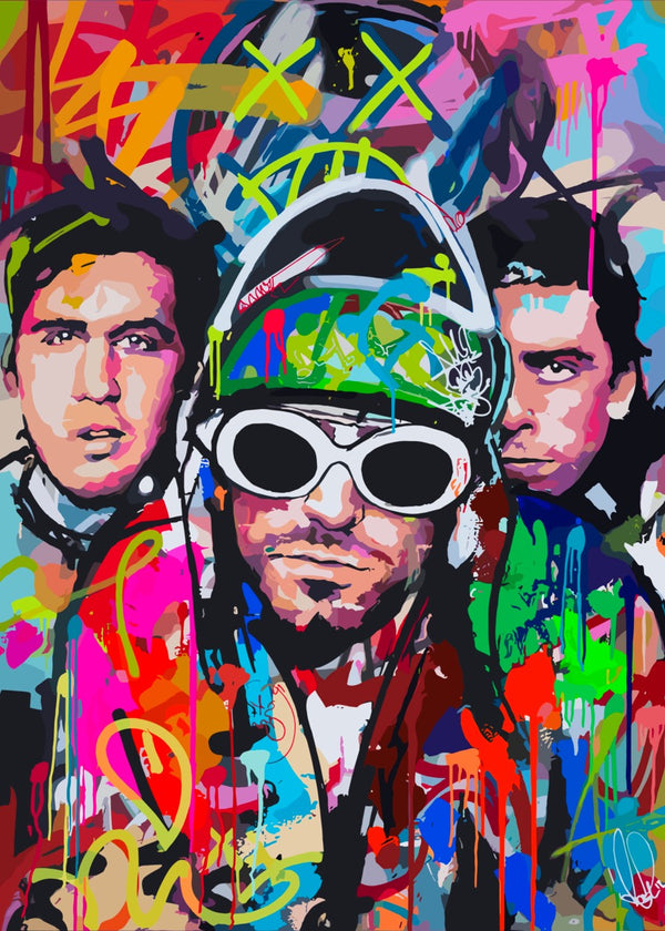Kurt Cobain Abstract