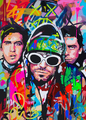 Kurt Cobain Abstract