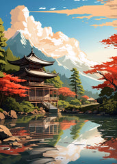 Serenity Reflected anime natur