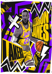 LeBron James Lakers Basketball