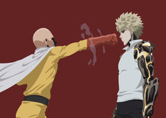 Saitama and genos, One Punch Man