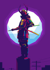 samurai pop art