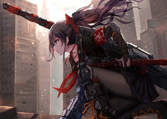 Anime ninja girl