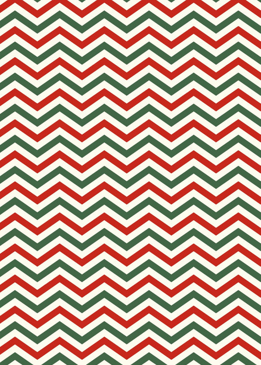 Festive Chevron Pattern