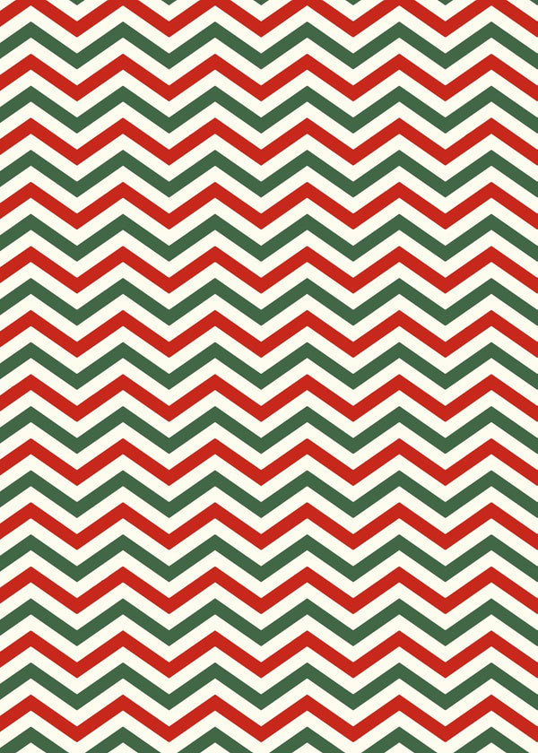 Festive Chevron Pattern