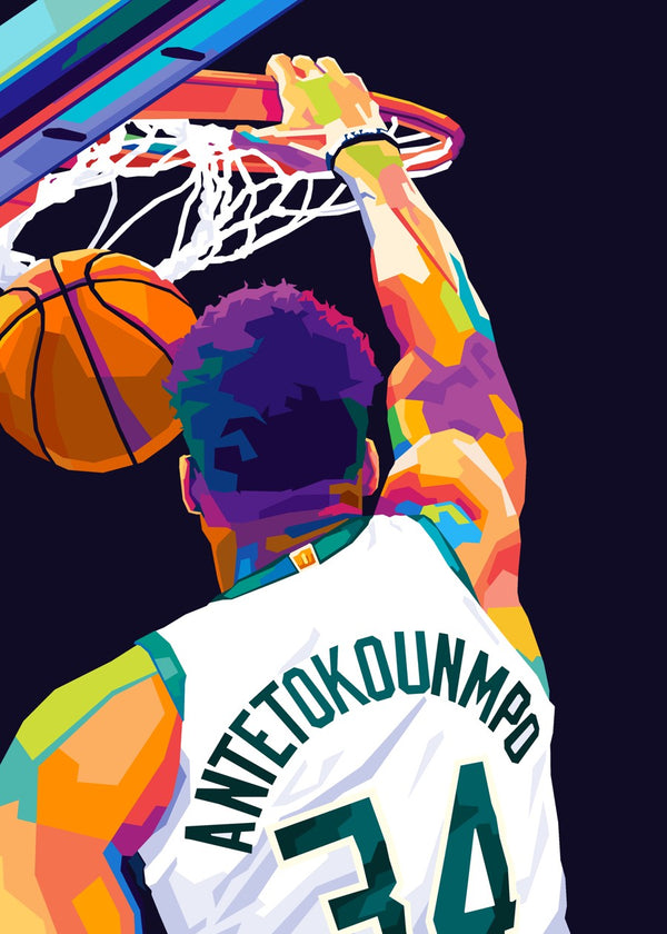 Giannis Antetokounmpo Wpap Art
