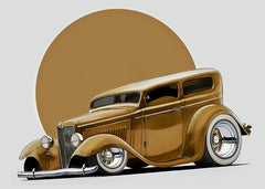 Street Rod Illustration