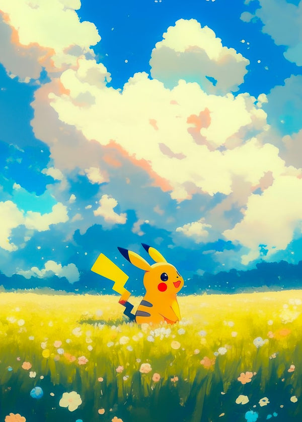 Pikachu in Meadow