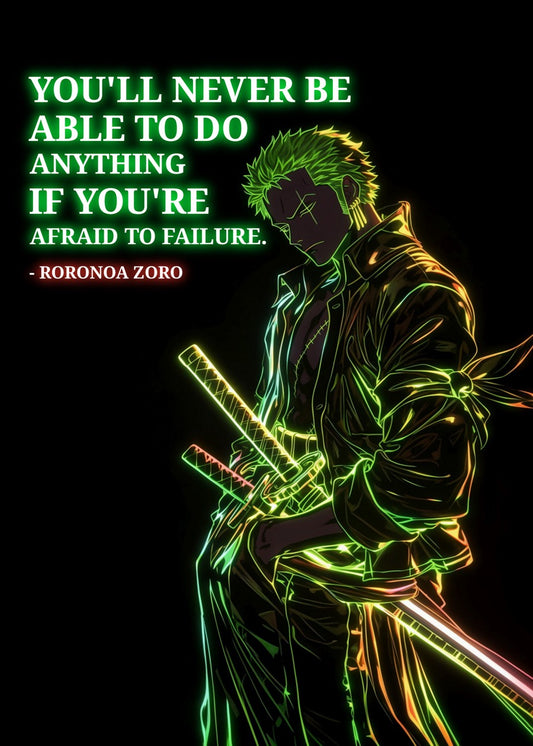 Roronoa Zoro quotes, One Piece 