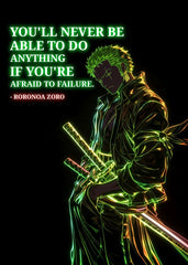 Roronoa Zoro quotes, One Piece 