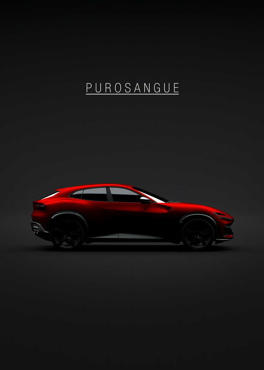 Ferrari Purosangue 2022 Red