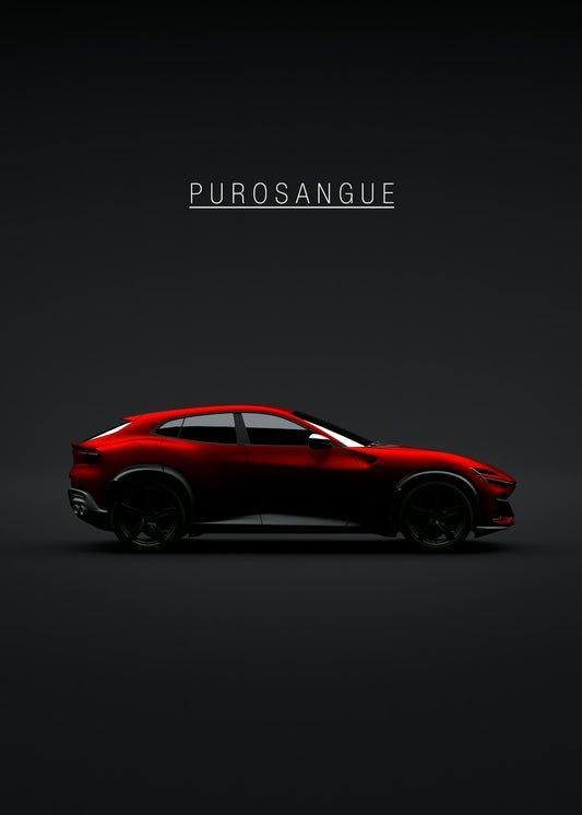 Ferrari Purosangue 2022 Red