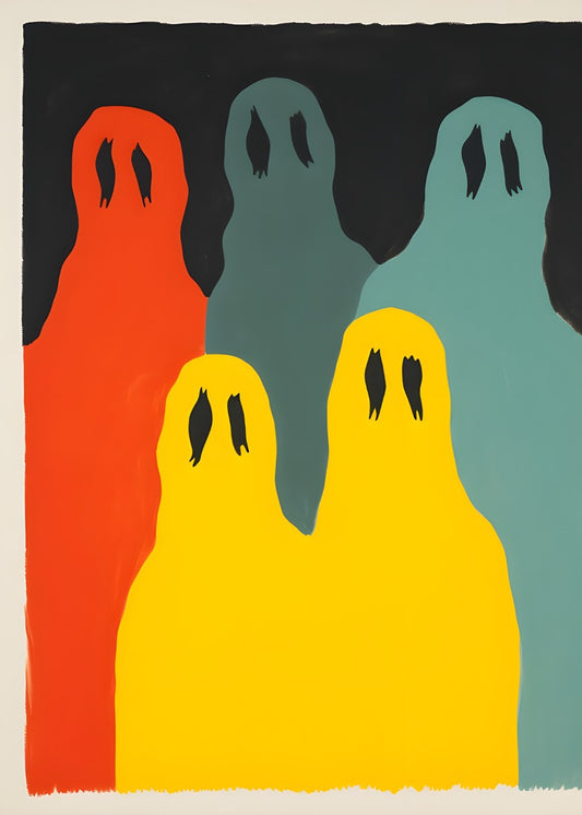 Watchers Color Surreal Ghosts
