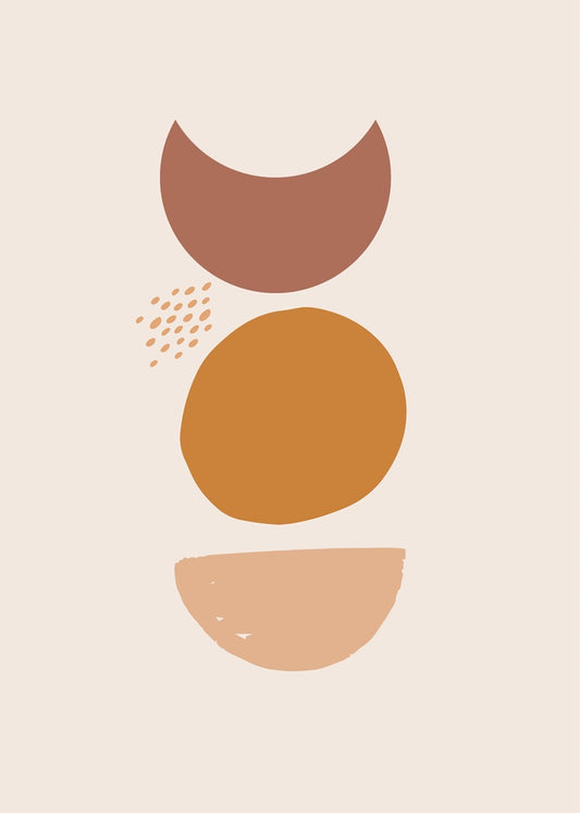 Stacked Abstract Shapes