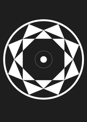 Geometric Star Mandala Design